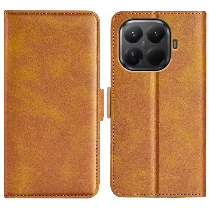 Étui Xiaomi 17T portefeuille revêtement simili cuir mat