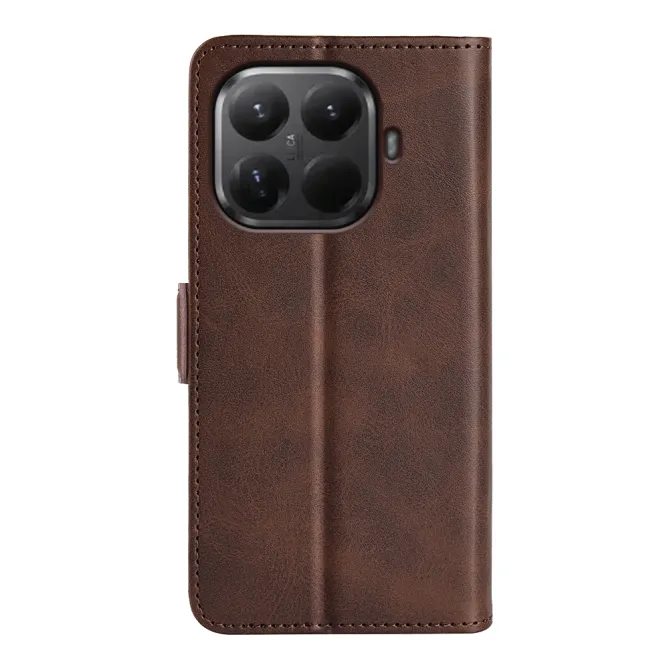 Étui Xiaomi 17T portefeuille revêtement simili cuir mat