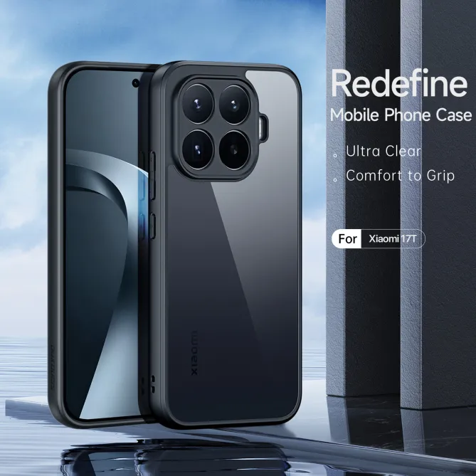 Coque Xiaomi 17T Aimo transparente certifiée chute SGS