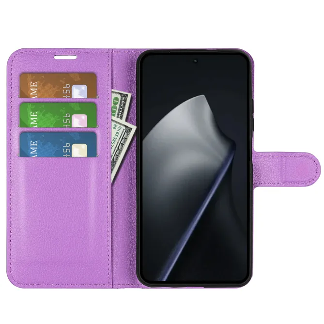 Housse Xiaomi 17T portefeuille style cuir
