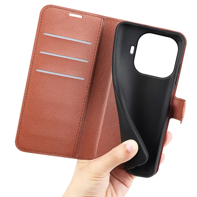 Housse Xiaomi 17T portefeuille style cuir