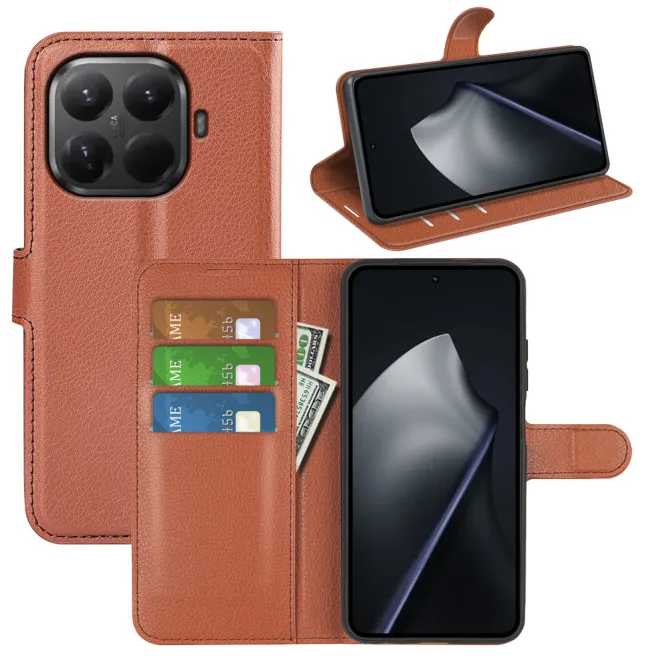 Housse Xiaomi 17T portefeuille style cuir