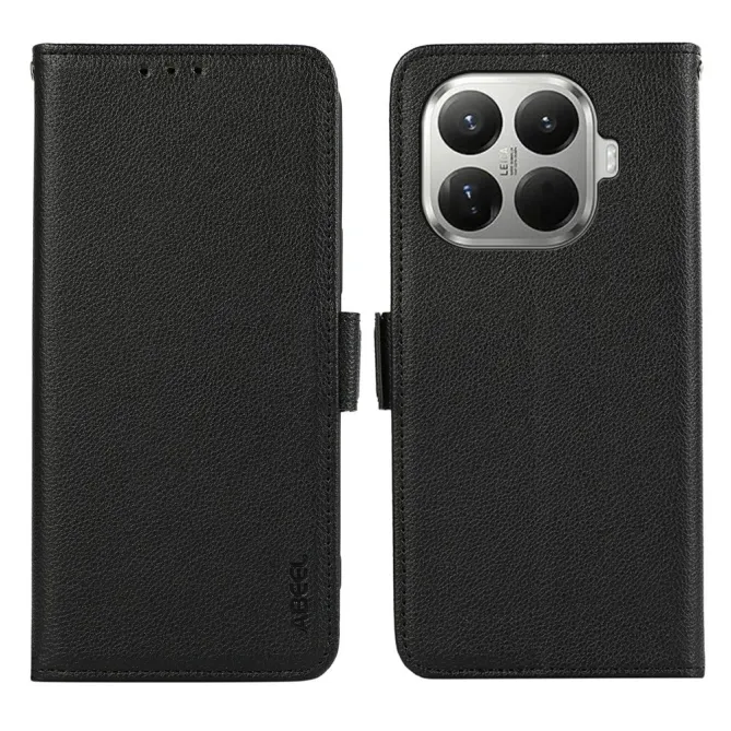Housse Xiaomi 17T Legacy simili cuir grain litchi slim