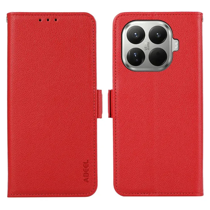 Housse Xiaomi 17T Legacy simili cuir grain litchi slim
