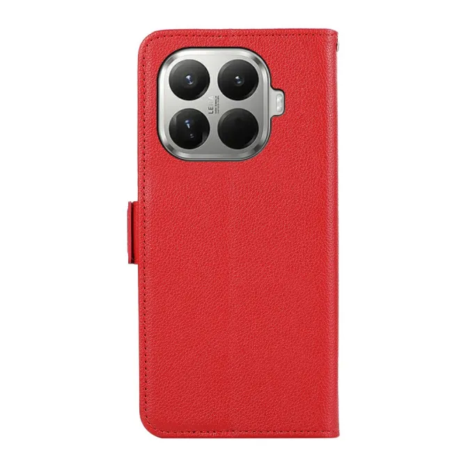 Housse Xiaomi 17T Legacy simili cuir grain litchi slim