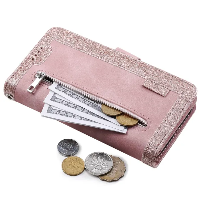 Housse Xiaomi 17T zippée 9 cartes simili cuir dragonne