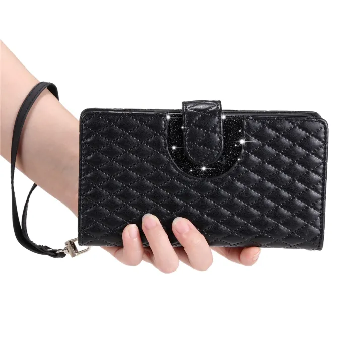 Housse Xiaomi 17T matelassée zippée porte-cartes dragonne