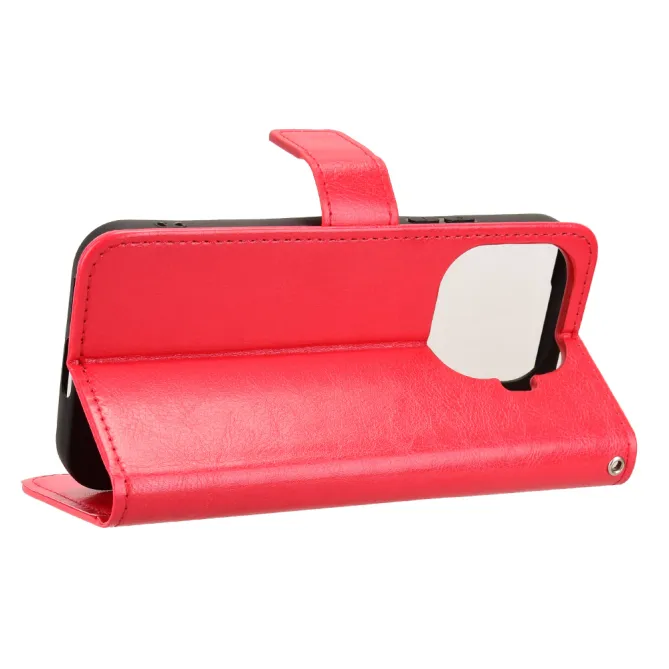Housse Xiaomi 17T Portefeuille Effet Cuir Patiné
