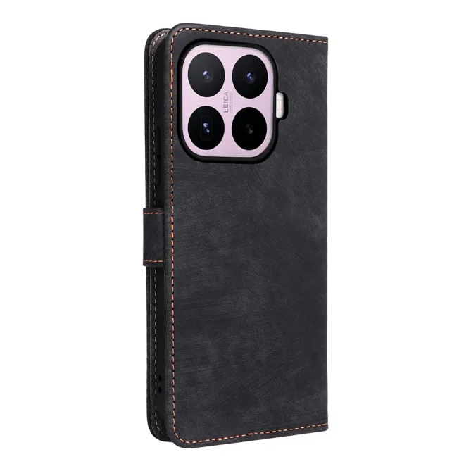 Housse Xiaomi 17T Rétro Simili Cuir à Lanière