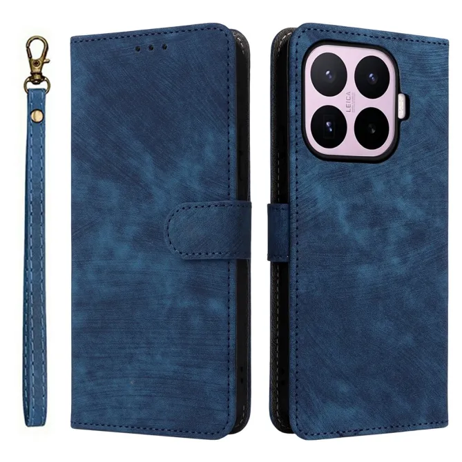 Housse Xiaomi 17T Rétro Simili Cuir à Lanière