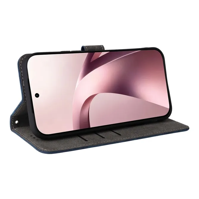 Housse Xiaomi 17T Rétro Simili Cuir à Lanière