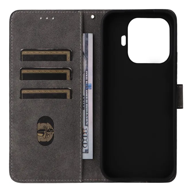 Housse Xiaomi 17T Rétro Simili Cuir à Lanière