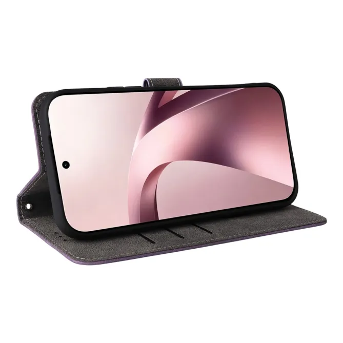 Housse Xiaomi 17T Rétro Simili Cuir à Lanière