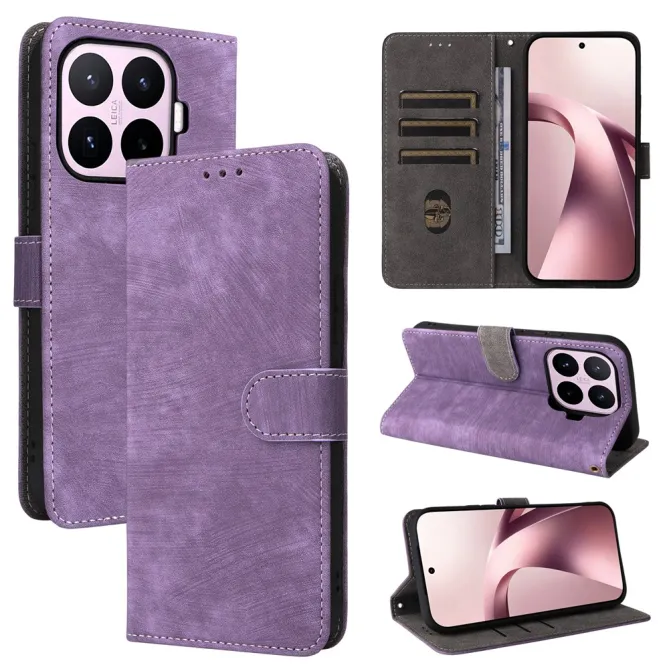 Housse Xiaomi 17T Rétro Simili Cuir à Lanière
