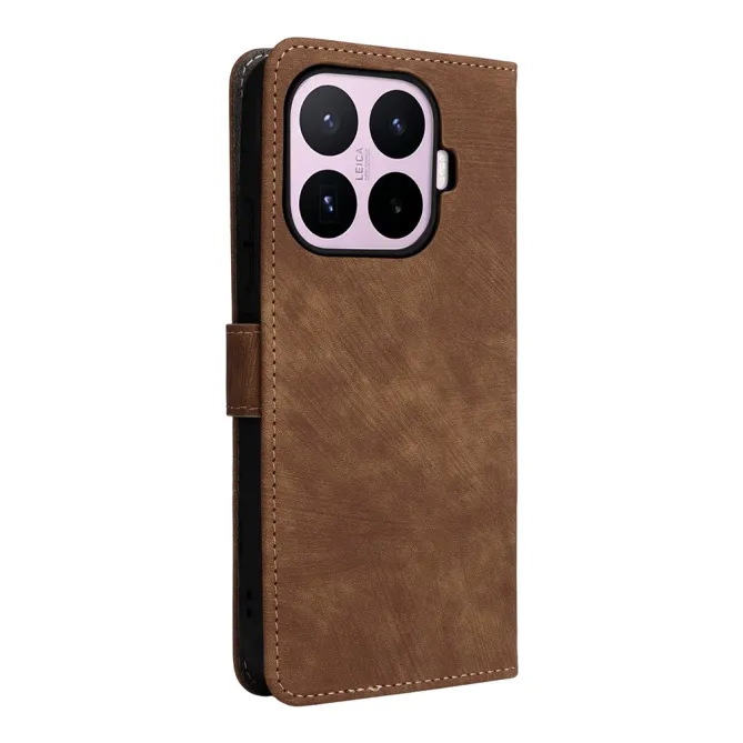 Housse Xiaomi 17T Rétro Simili Cuir à Lanière