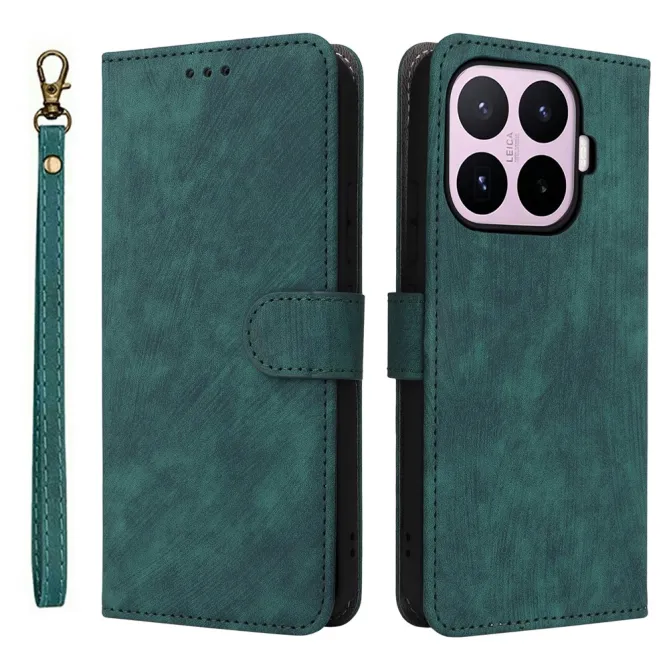 Housse Xiaomi 17T Rétro Simili Cuir à Lanière