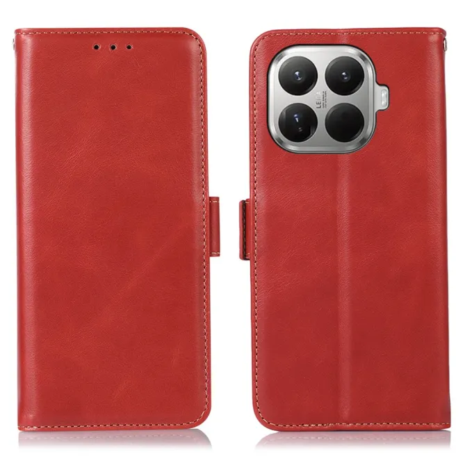 Housse Xiaomi 17T Cuir Véritable RFID Porte-Cartes