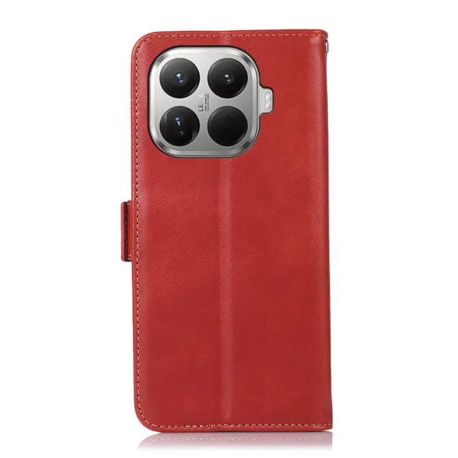 Housse Xiaomi 17T Cuir Véritable RFID Porte-Cartes