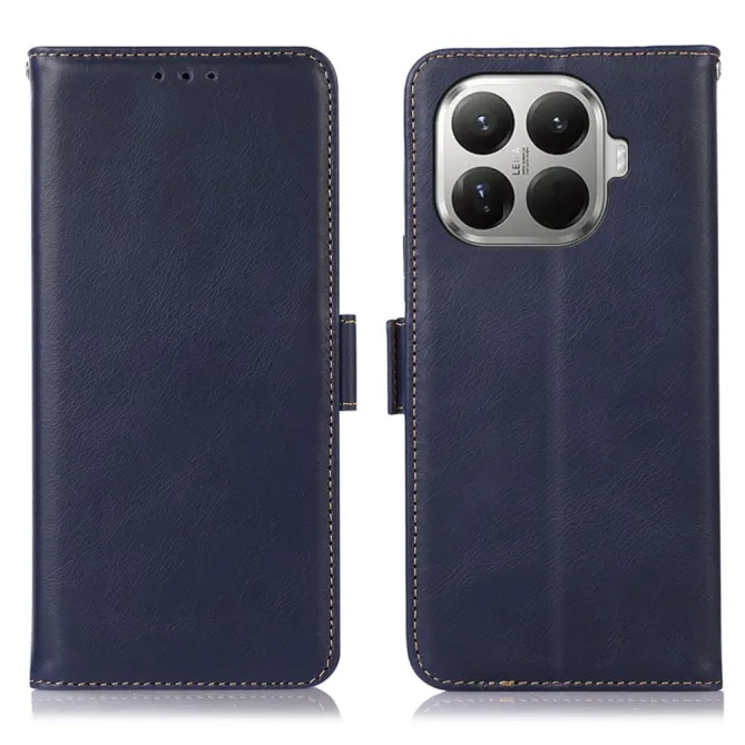 Housse Xiaomi 17T Cuir Véritable RFID Porte-Cartes
