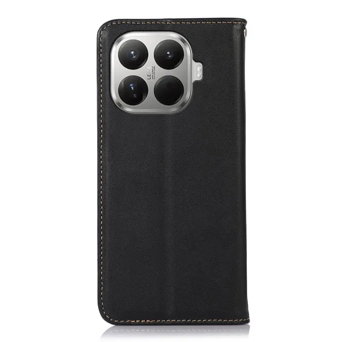 Housse Xiaomi 17T cuir véritable Nappa RFID rabat flip