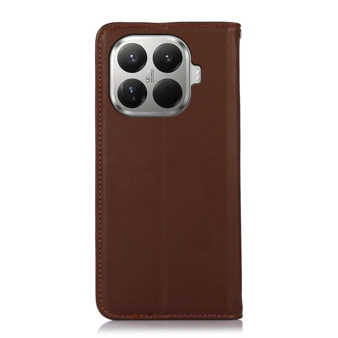 Housse Xiaomi 17T cuir véritable Nappa RFID rabat flip