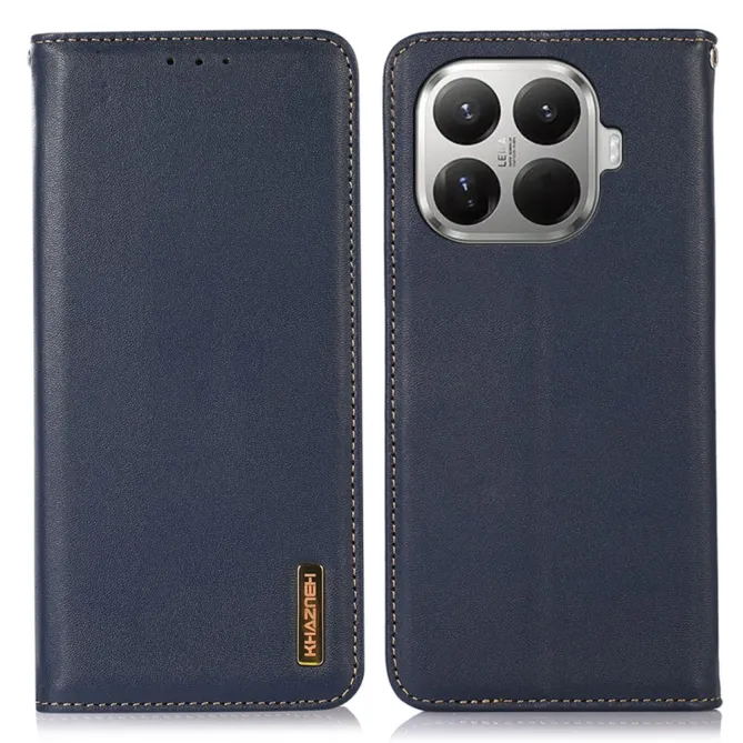 Housse Xiaomi 17T cuir véritable Nappa RFID rabat flip