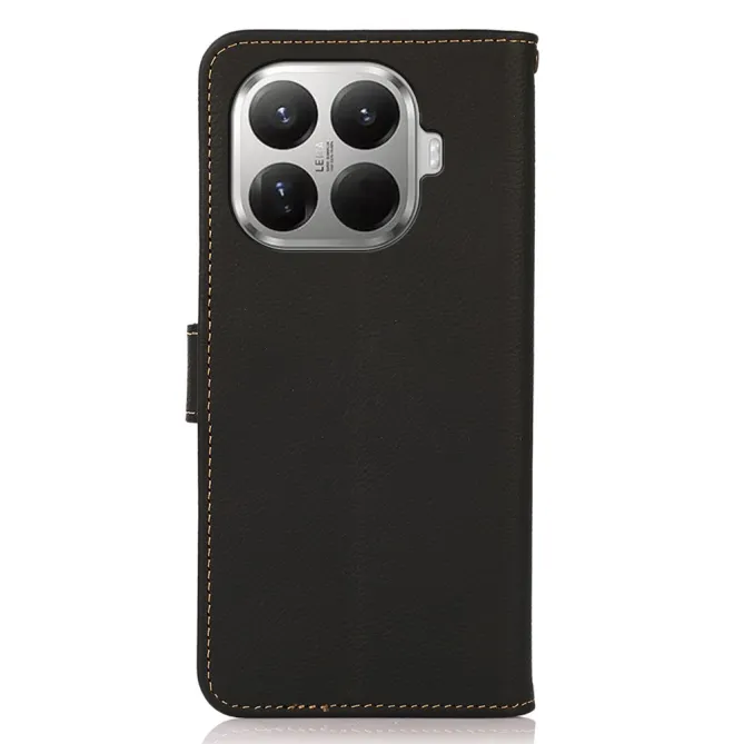 Housse Xiaomi 17T KHAZNEH Portefeuille RFID Cuir Véritable