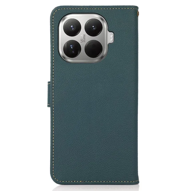 Housse Xiaomi 17T KHAZNEH Portefeuille RFID Cuir Véritable