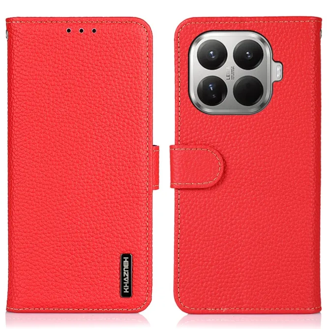 Housse Xiaomi 17T Cuir Grainé First Litchi Véritable