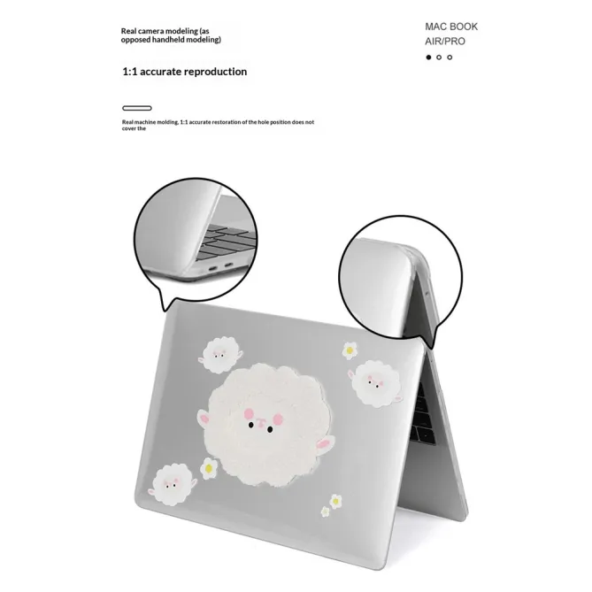 Coque MacBook Neo 13 pouces Moutons Kawaii