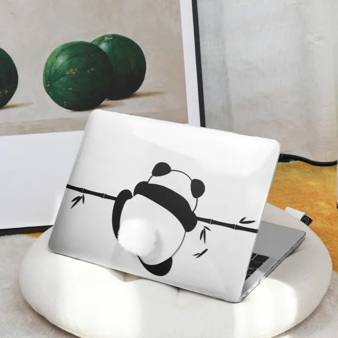 Coque MacBook Neo 13 pouces Panda Bambou