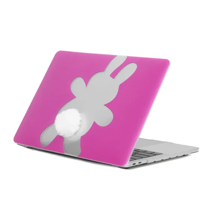 Coque MacBook Neo 13 pouces Lapin Rose