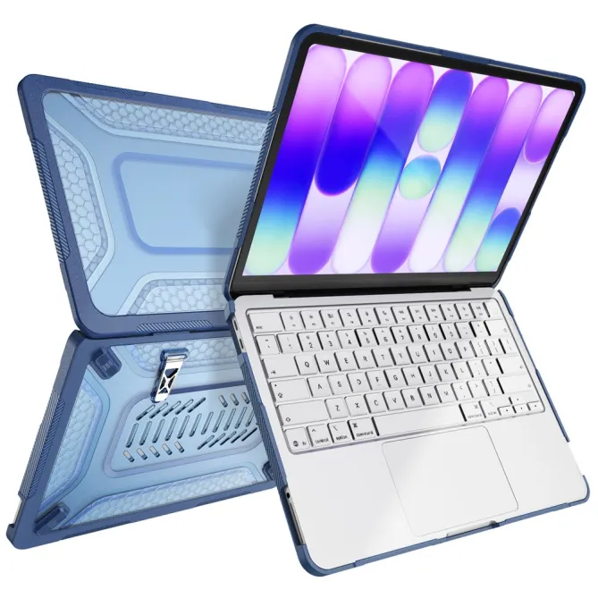 Coque MacBook Neo 13 pouces Shield Pro Béquille