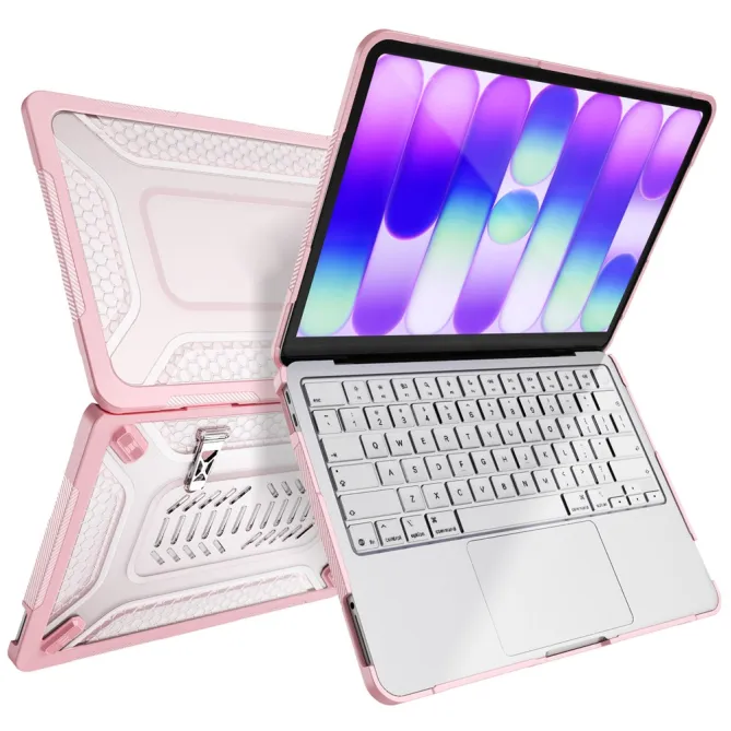 Coque MacBook Neo 13 pouces Shield Pro Béquille