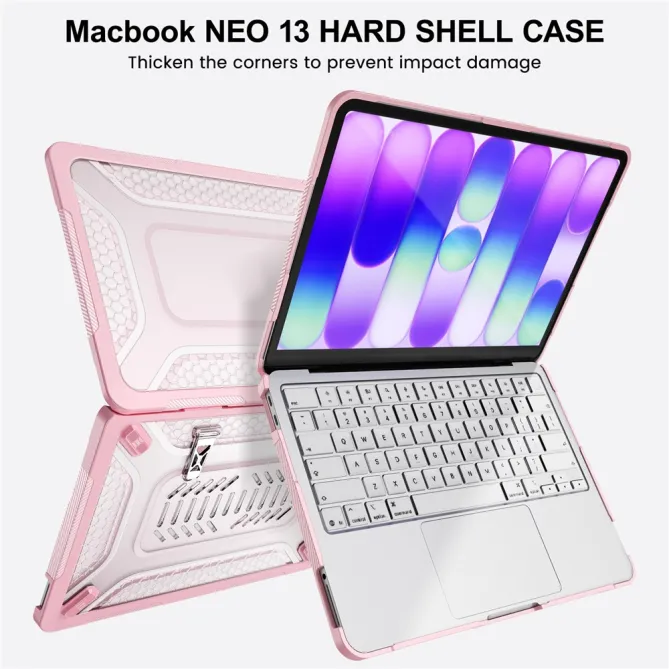 Coque MacBook Neo 13 pouces Shield Pro Béquille