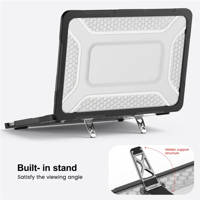 Coque MacBook Neo 13 pouces Shield Pro Béquille