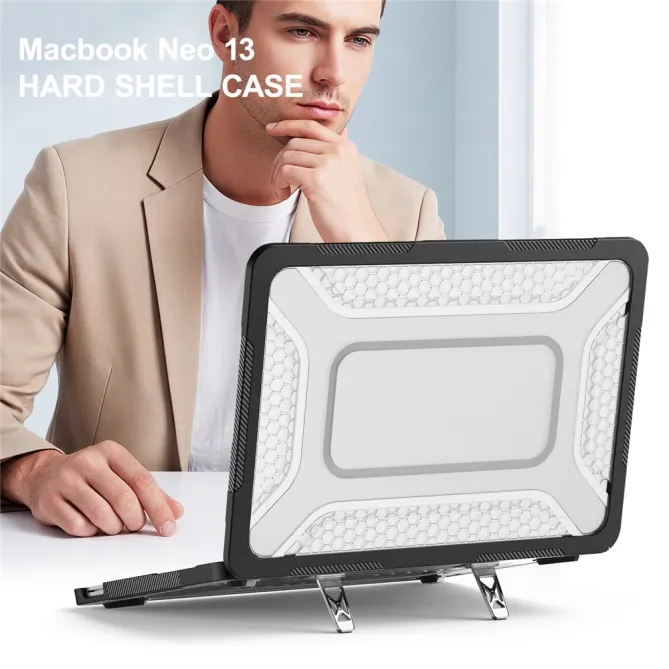 Coque MacBook Neo 13 pouces Shield Pro Béquille