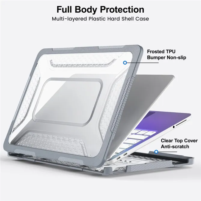 Coque MacBook Neo 13 pouces Shield Pro Béquille