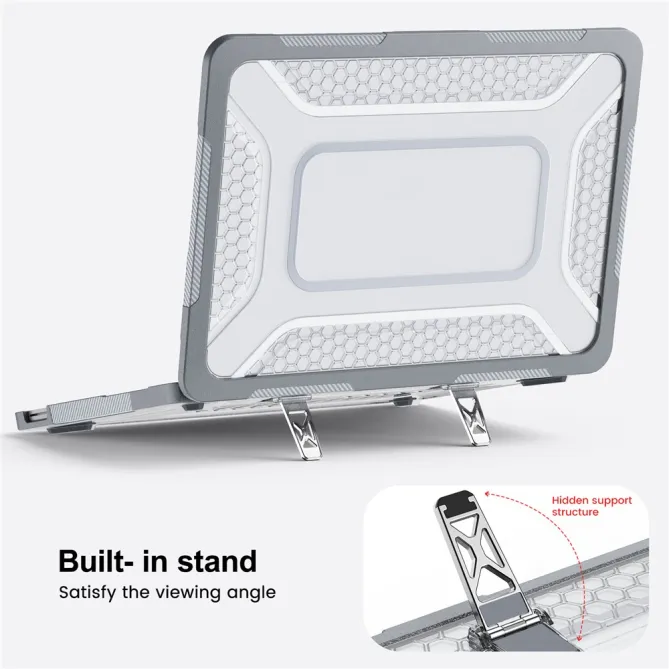 Coque MacBook Neo 13 pouces Shield Pro Béquille
