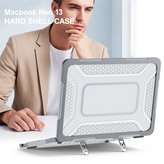 Coque MacBook Neo 13 pouces Shield Pro Béquille