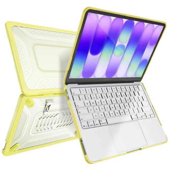 Coque MacBook Neo 13 pouces Shield Pro Béquille