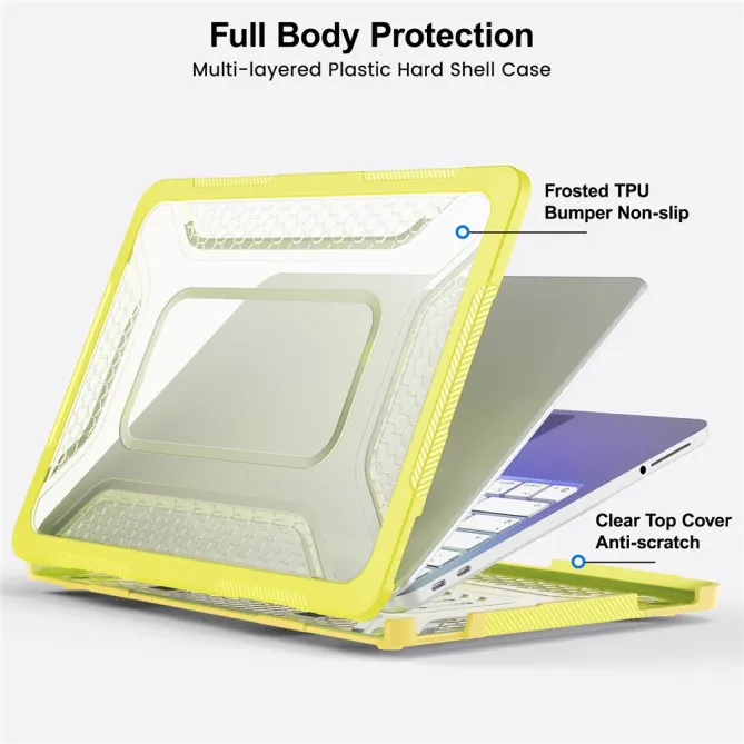 Coque MacBook Neo 13 pouces Shield Pro Béquille