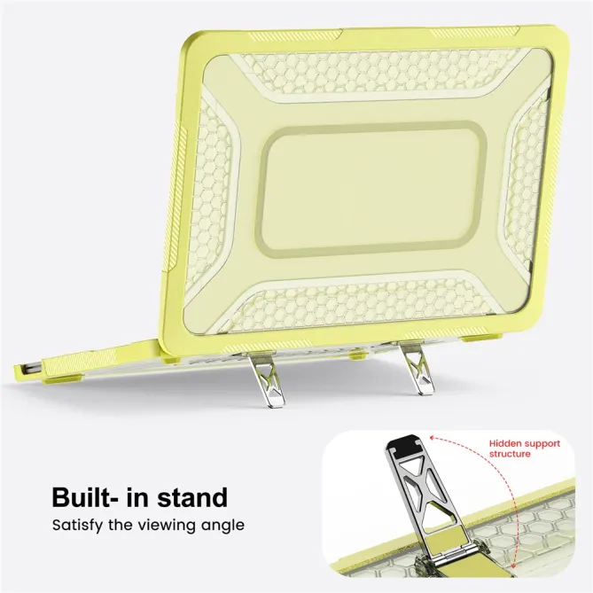 Coque MacBook Neo 13 pouces Shield Pro Béquille
