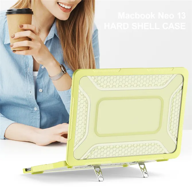 Coque MacBook Neo 13 pouces Shield Pro Béquille