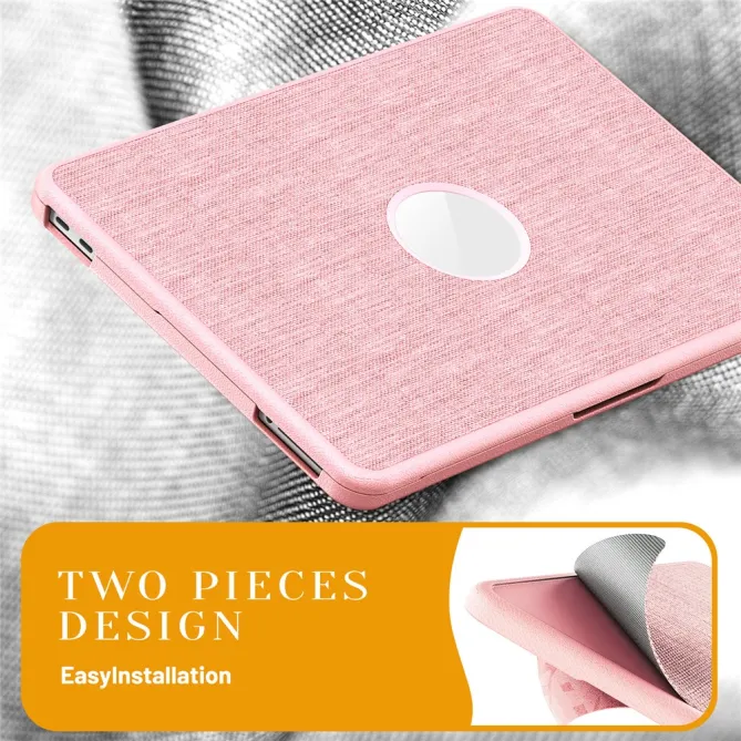 Coque MacBook Neo 13 pouces Tissu Premium Béquille