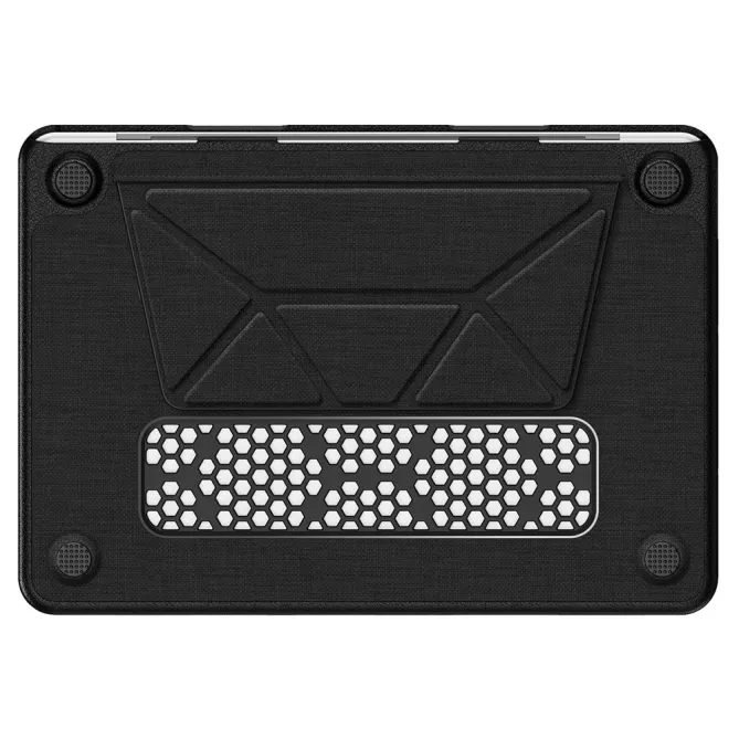 Coque MacBook Neo 13 pouces Tissu Premium Béquille