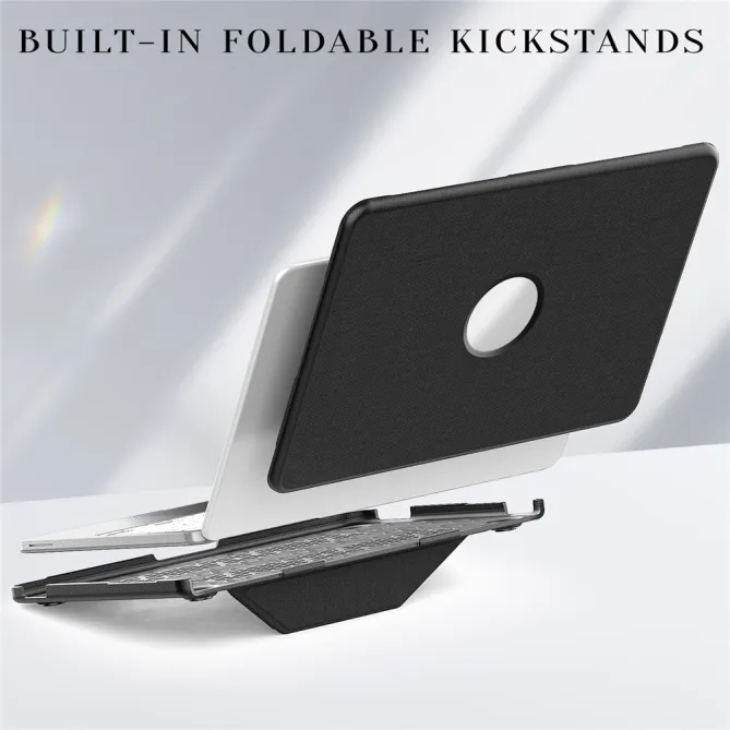Coque MacBook Neo 13 pouces Tissu Premium Béquille
