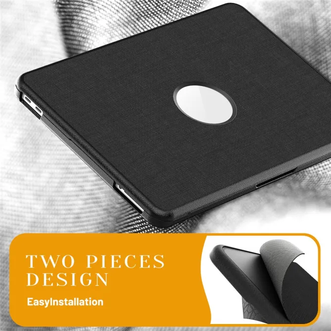 Coque MacBook Neo 13 pouces Tissu Premium Béquille