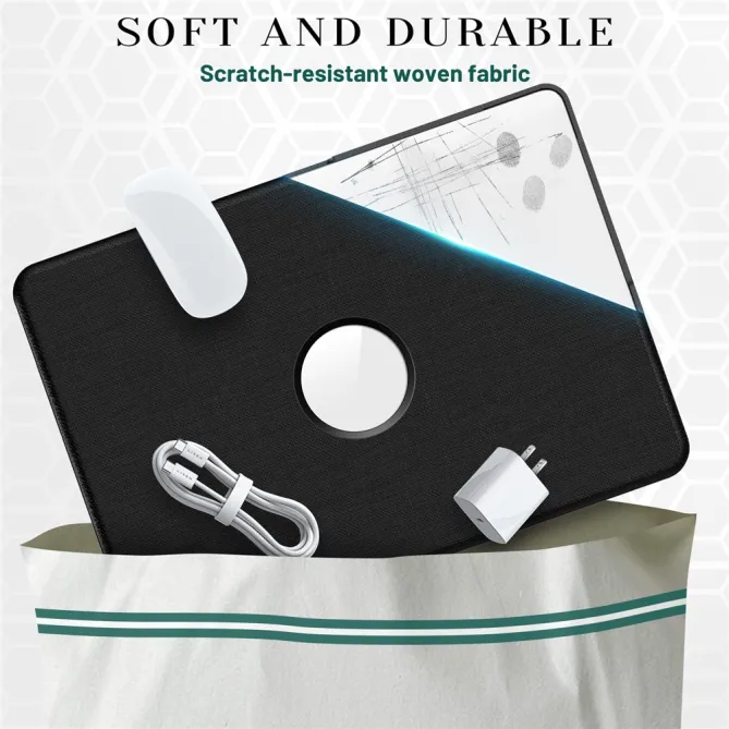 Coque MacBook Neo 13 pouces Tissu Premium Béquille