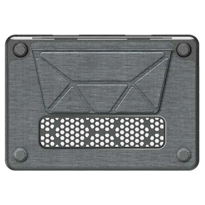 Coque MacBook Neo 13 pouces Tissu Premium Béquille